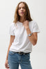 ALBA BABY TEE IN LE BLANC