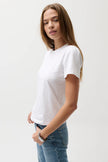 ALBA BABY TEE IN LE BLANC