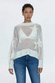 JOSLYN SHEER SWEATER