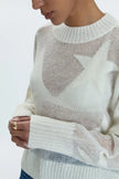 JOSLYN SHEER SWEATER