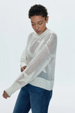 JOSLYN SHEER SWEATER