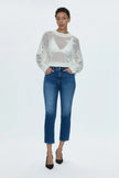 JOSLYN SHEER SWEATER