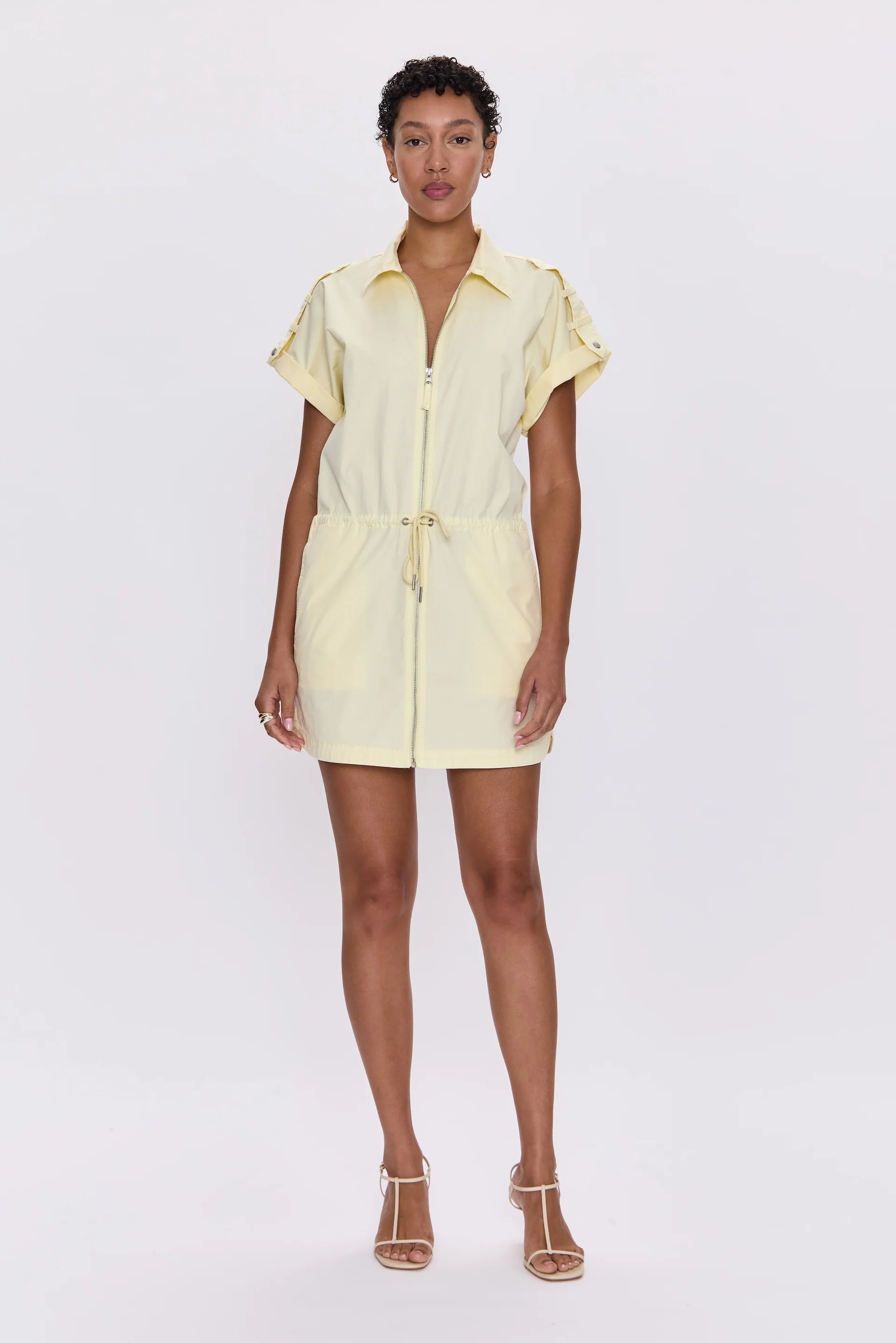MEG DRESS IN LEMONADE