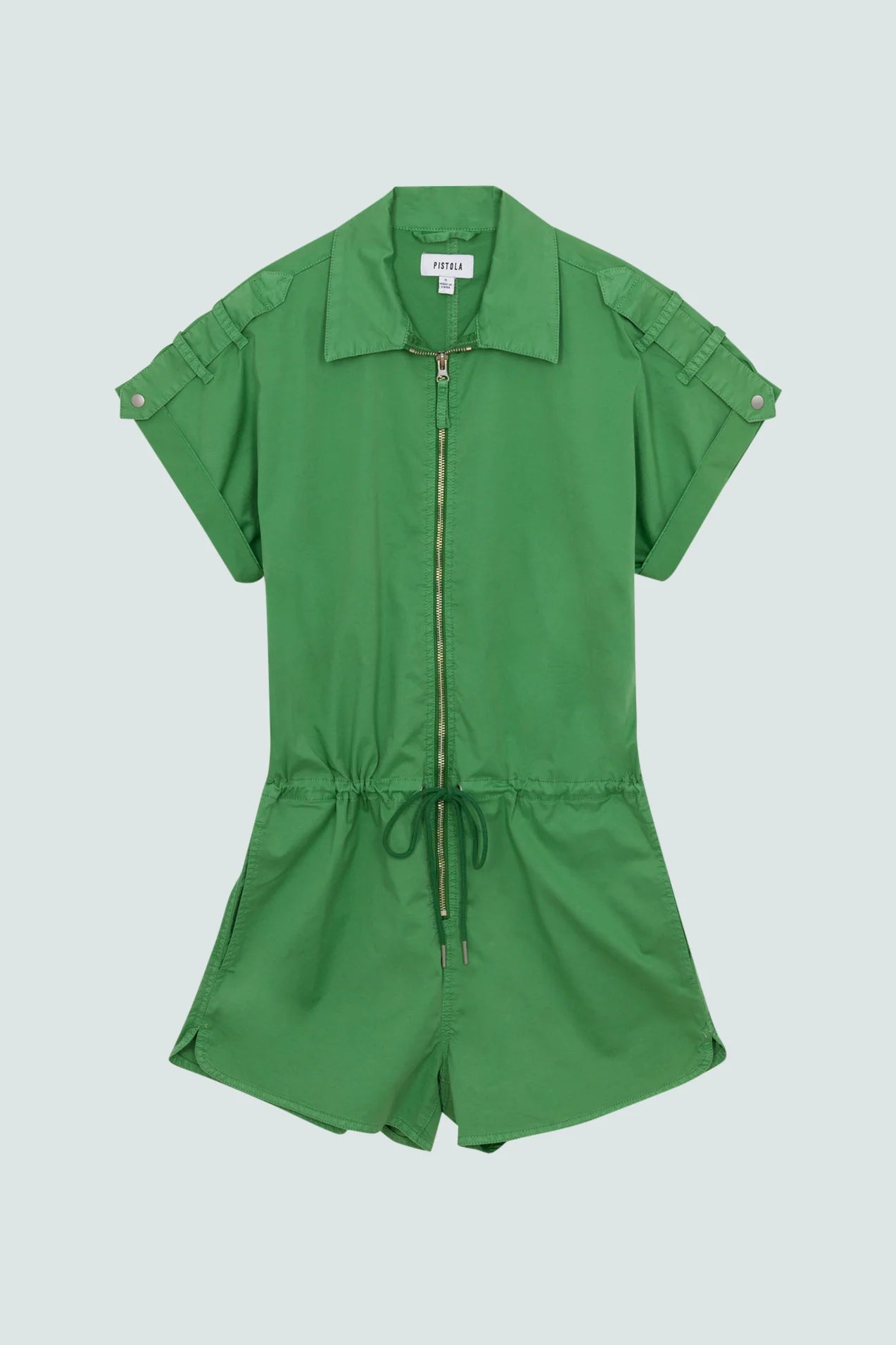 MEG ZIP FRONT ROMPER