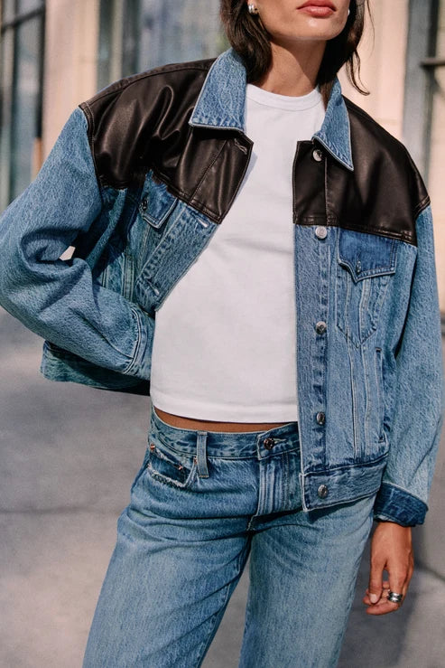 HARLEY TRUCKER JACKET IN METROPOLIS