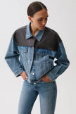 HARLEY TRUCKER JACKET IN METROPOLIS