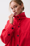 LIBERTY FUNNEL NECK JACKET IN NEGRONI