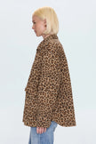 CECILE QUILTED JACKET IN FELINE
