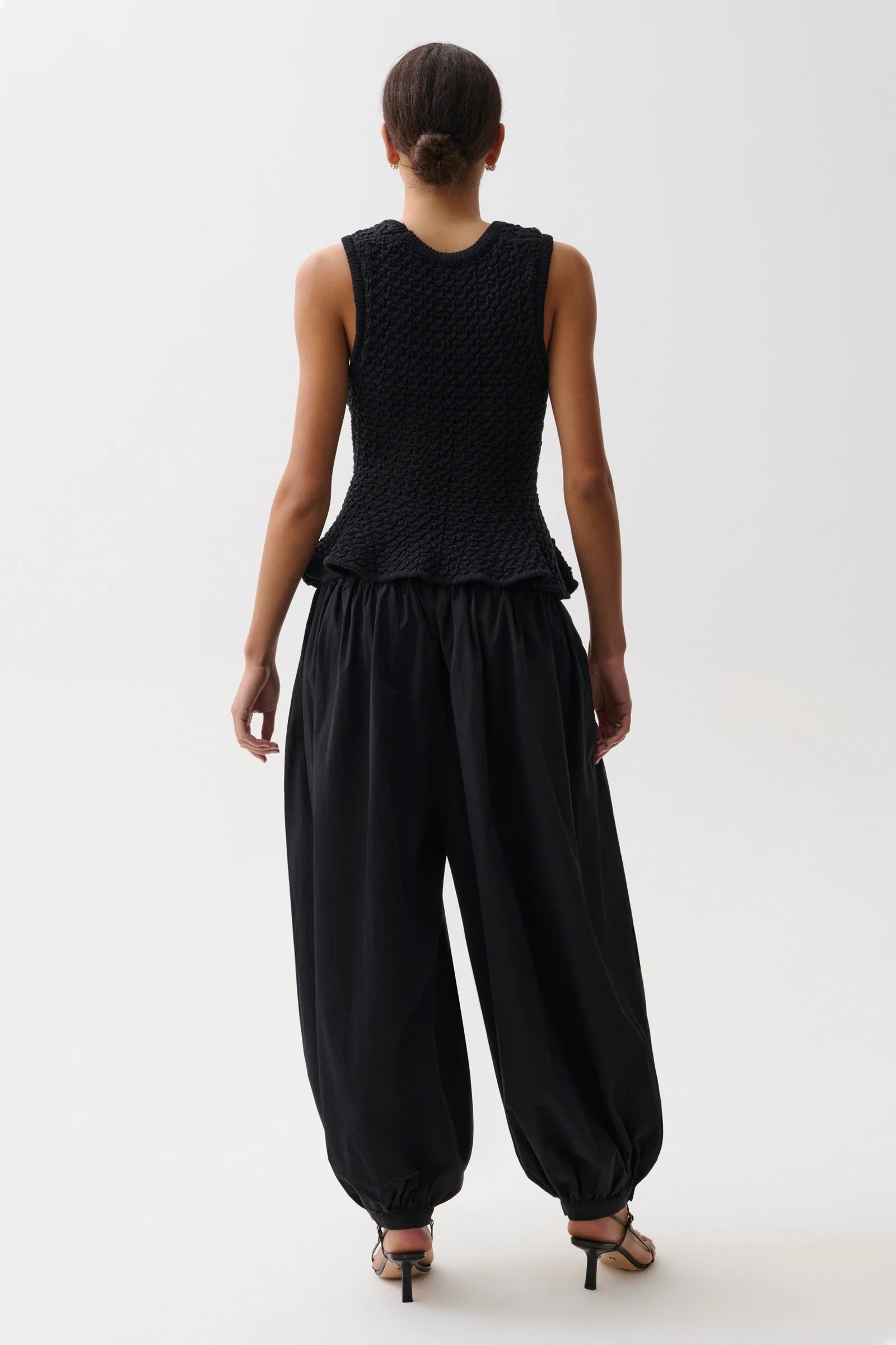 LIYA POPLIN BALLOON PANT