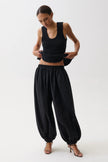 LIYA POPLIN BALLOON PANT