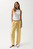 THEO POPLIN PANT IN LIGHT TUMERIC