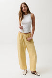 THEO POPLIN PANT IN LIGHT TUMERIC