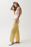 THEO POPLIN PANT IN LIGHT TUMERIC