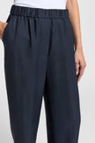 VISCOSE LINEN TWILL TROUSERS