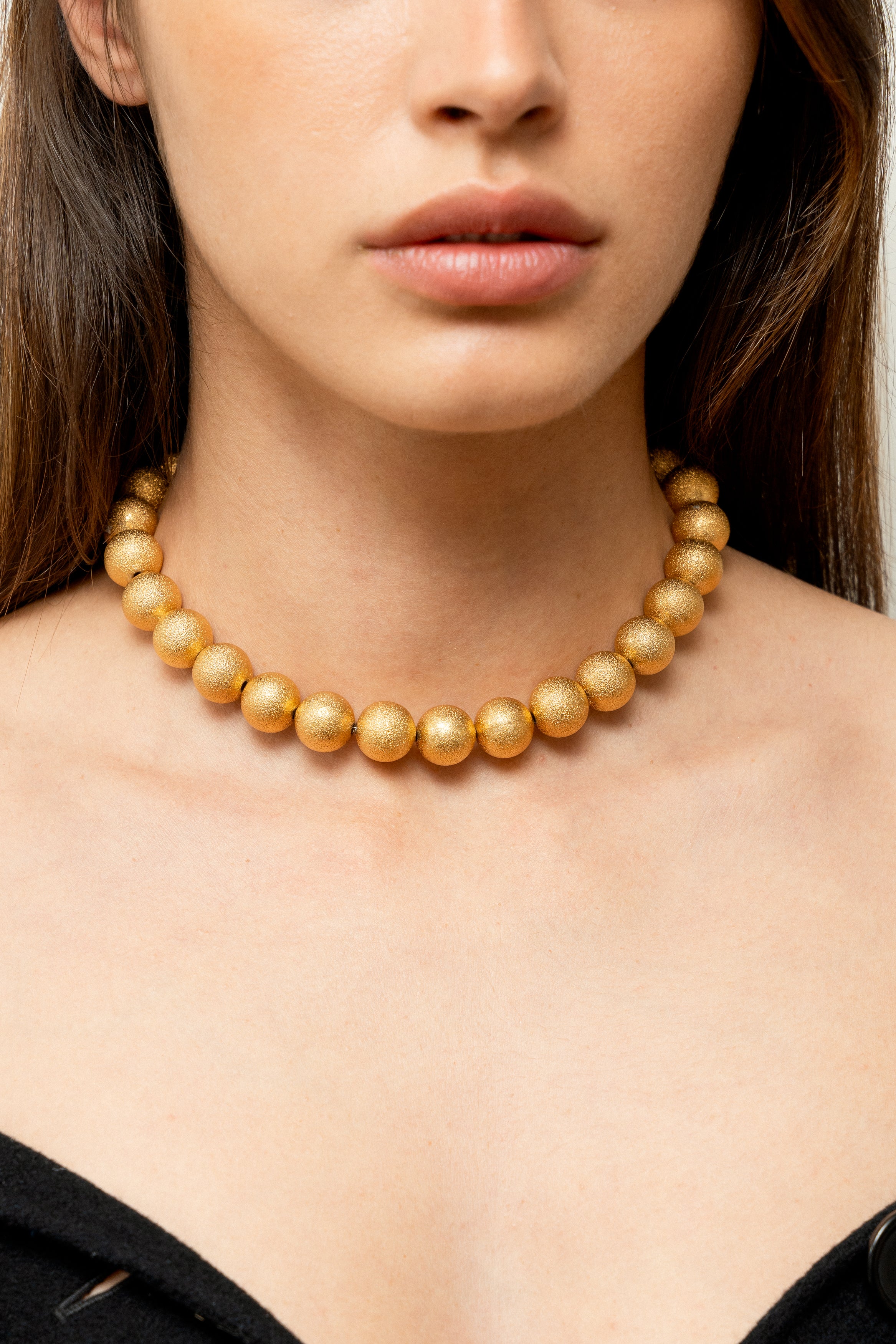 BUBBLE GOLD NECKLACE