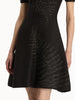 FERN EMBROIDERED KNIT DRESS