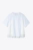 SATIN LACE COMBO TSHIRT