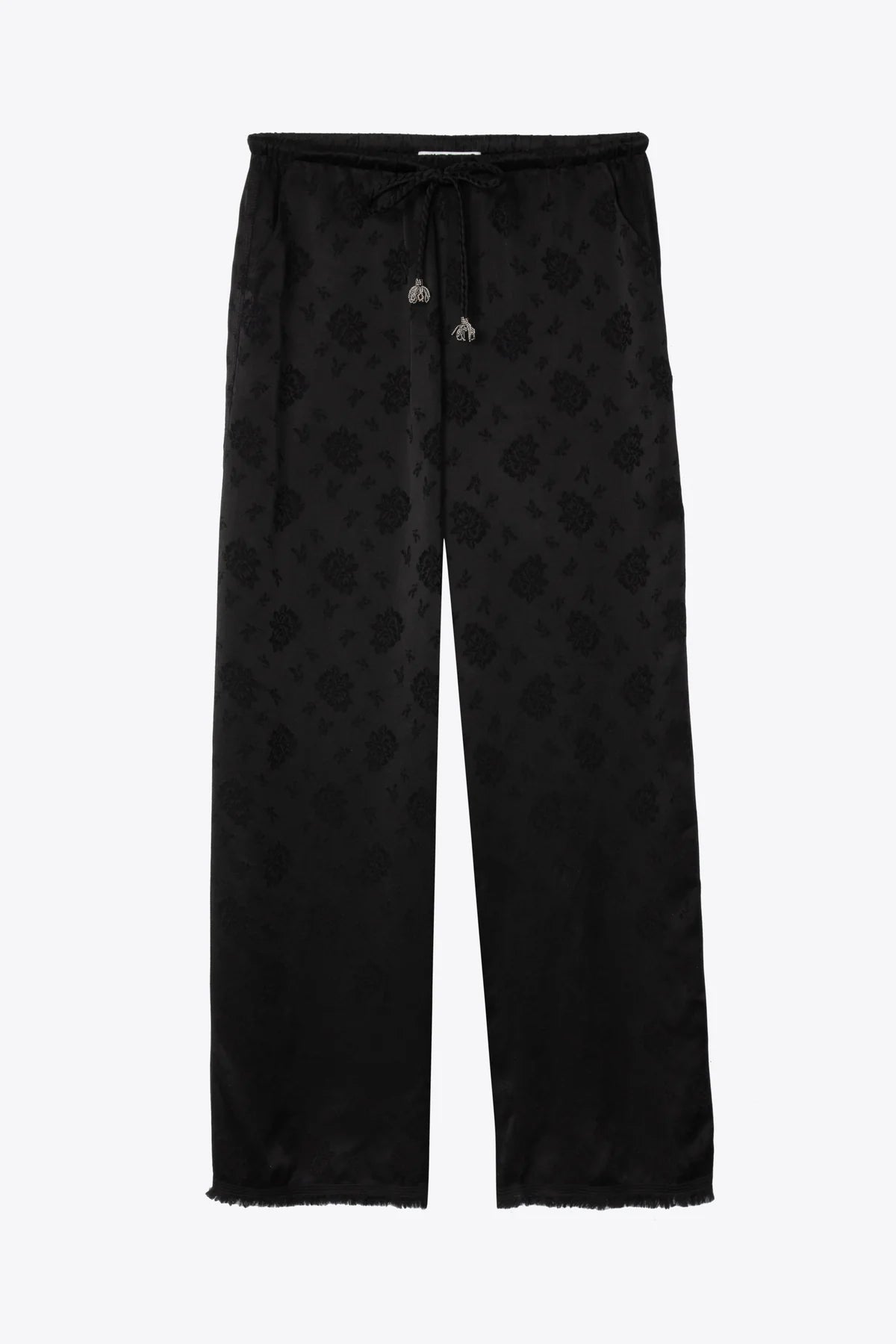 FLORAL JACQUARD PULL ON PANT