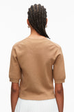 BEADED EMBELLISHMENT KNIT TOP