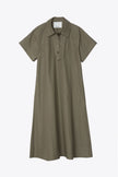 POPLIN TRAPEZE SHIRT DRESS