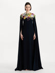 DOMINICAN MIXED FLORAL CAFTAN