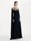 DOMINICAN MIXED FLORAL CAFTAN
