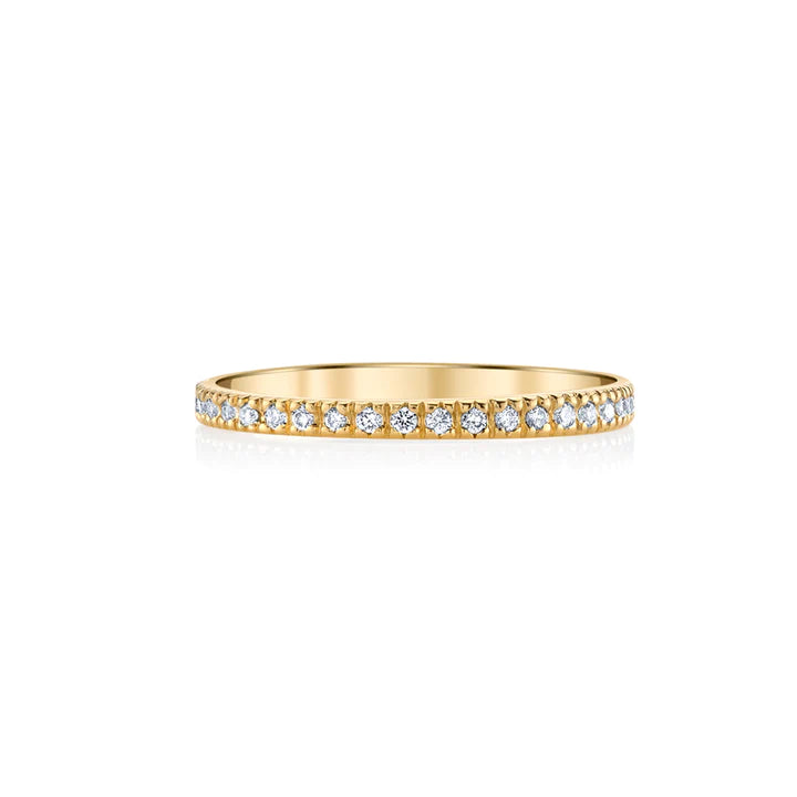 PAVE ETERNITY BAND