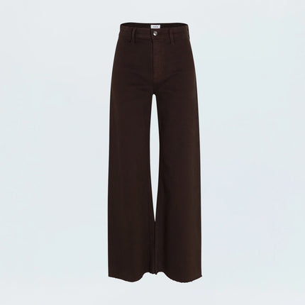 PENNY HIGH RISE WIDE LEG JEAN IN MOCHA