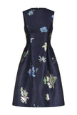 FLORAL FIL COUPE BETSY DRESS