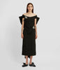 OFF SHOULDER COCKTAIL DRESS