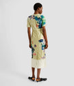 SHORT SLEEVE MIDI DRESS