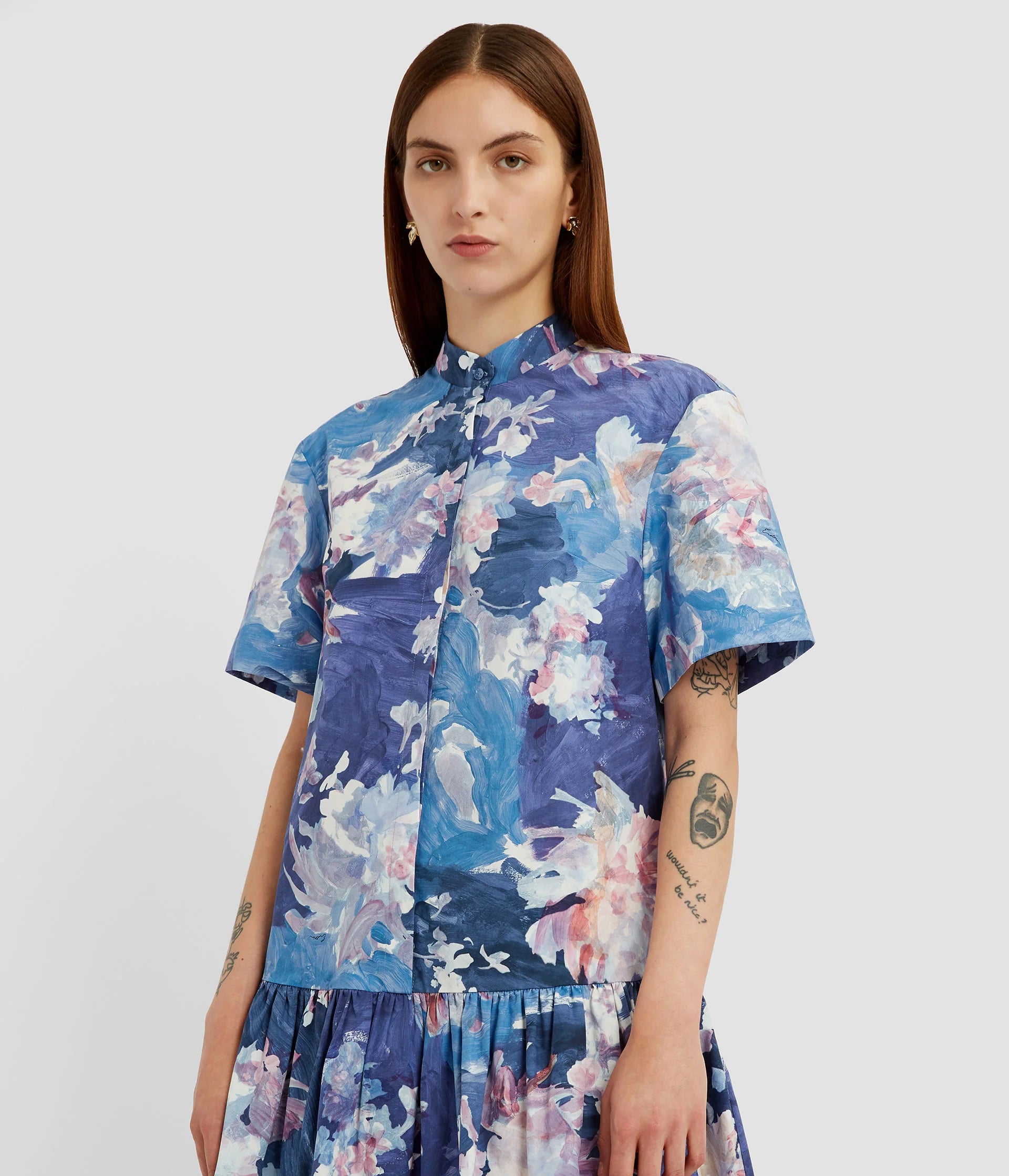 SHORT SLEEVE MINI DRESS