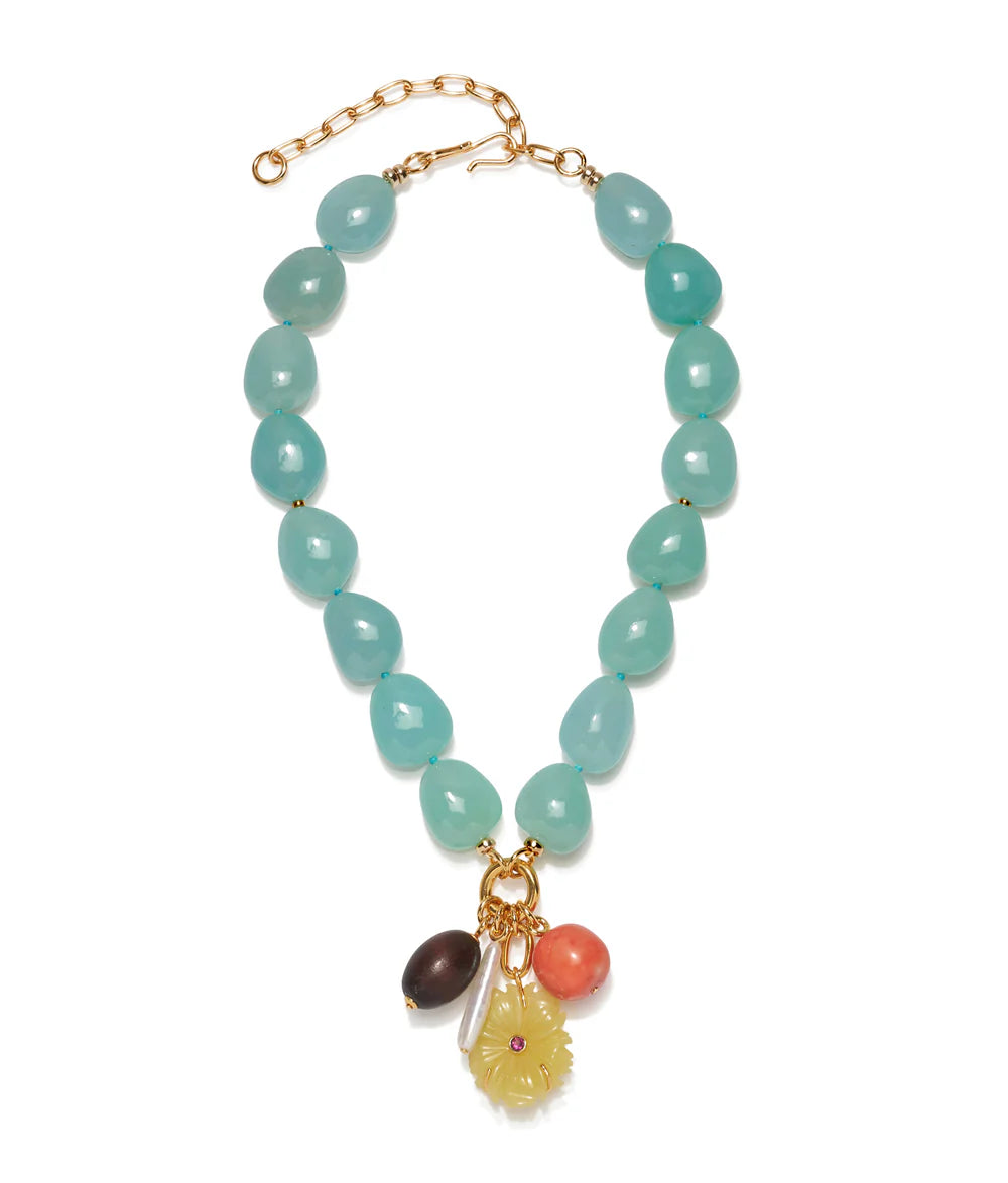 CORDOBA NECKLACE IN SEA FOAM