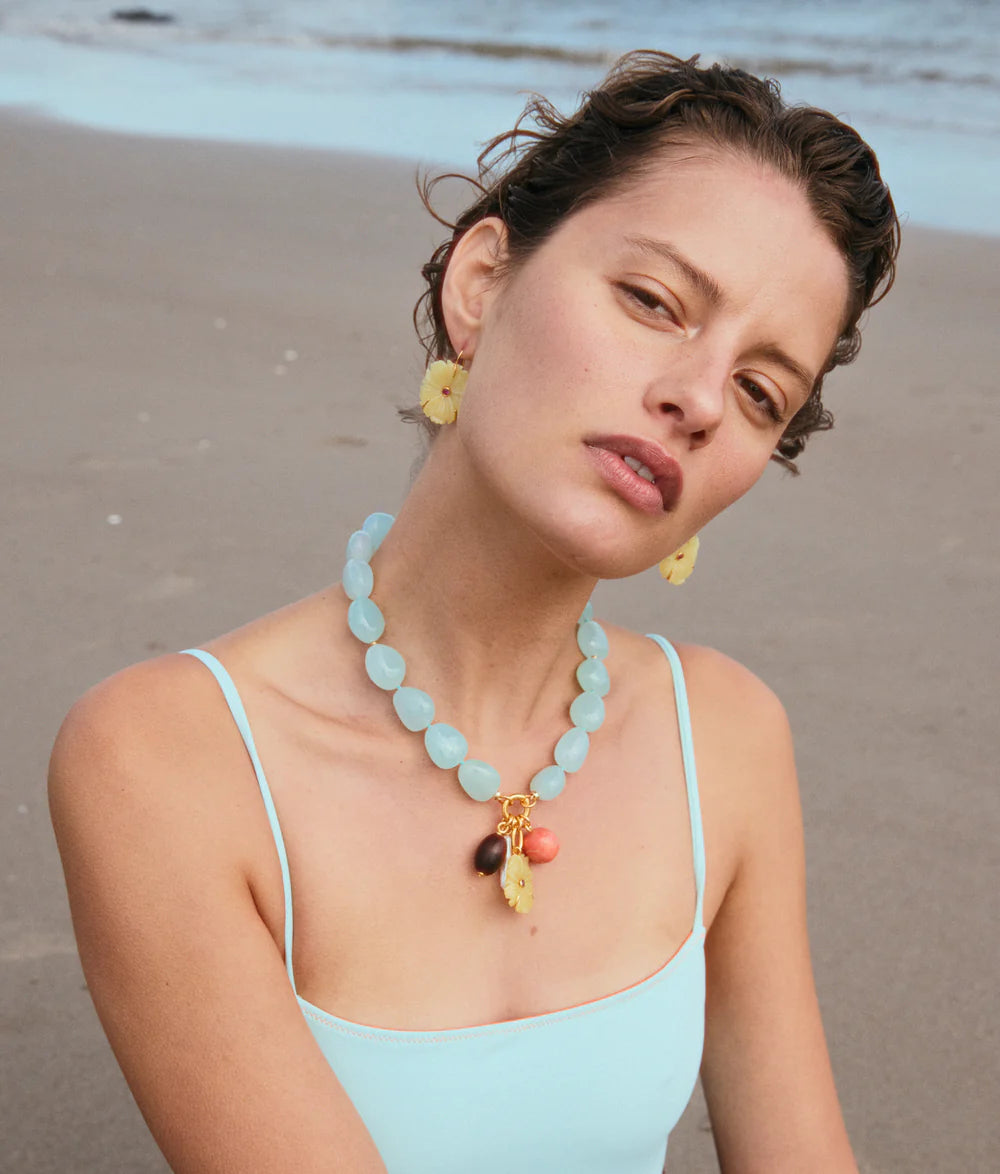 CORDOBA NECKLACE IN SEA FOAM