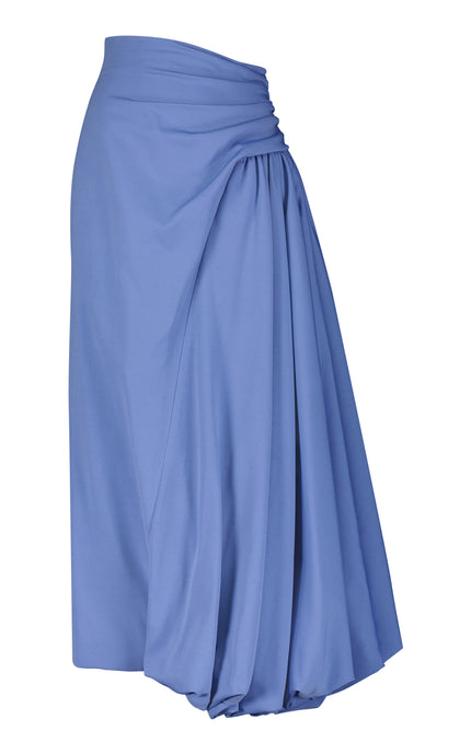 FAILLE DRAPED BUBBLE SKIRT