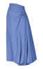 FAILLE DRAPED BUBBLE SKIRT