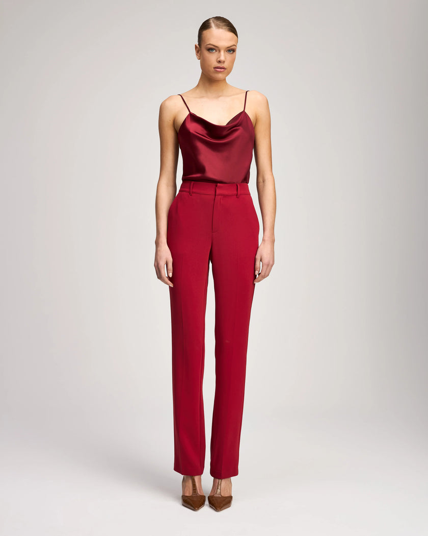 KERRY PANT IN BERRY WINE