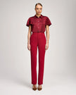 KERRY PANT IN BERRY WINE