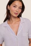 GISELE TENCEL MODAL SHORT SLEEVE AND PANT PJ SET IN THISTLE