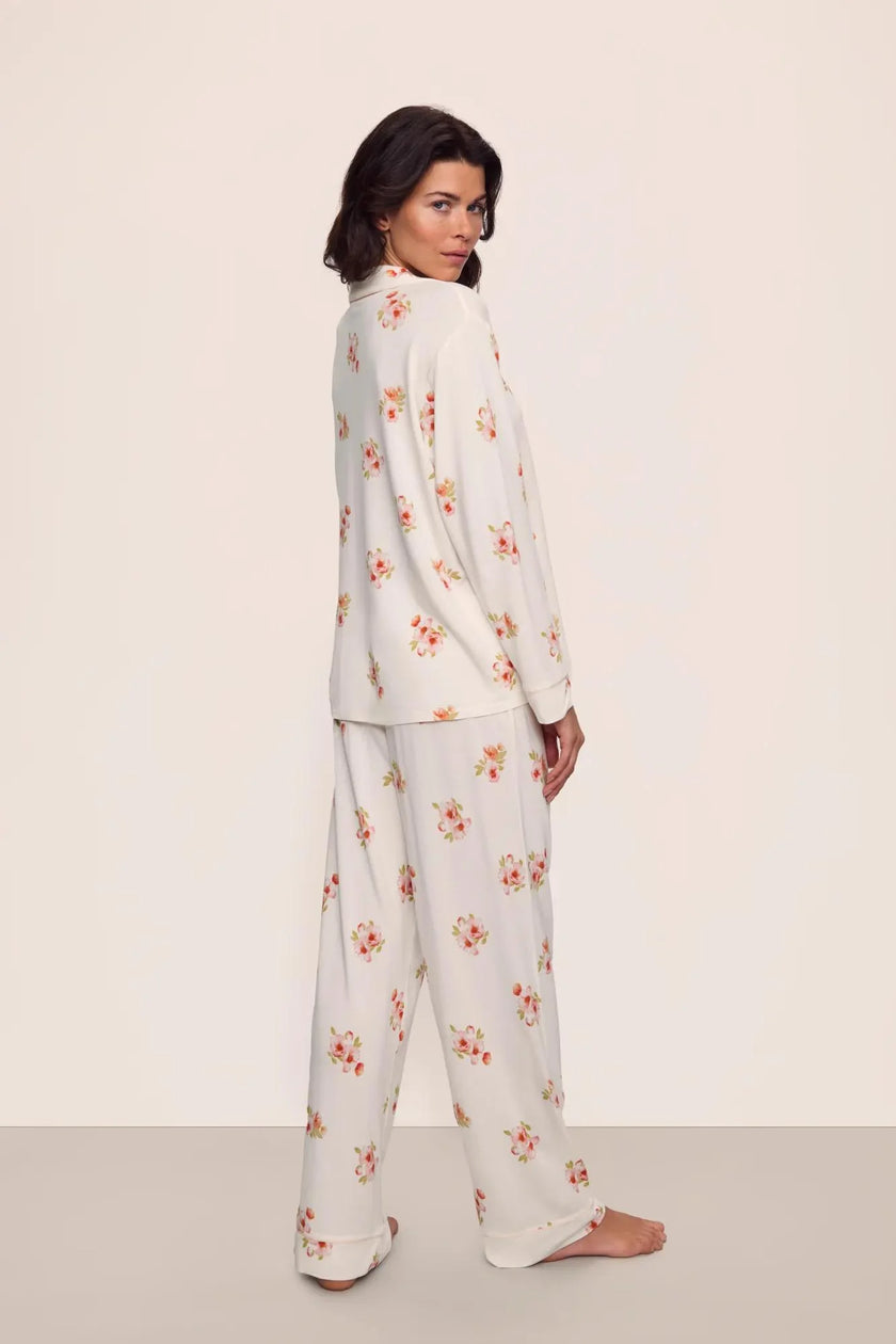 GISELE PRINTED TENCEL MODAL LONG PJ SET