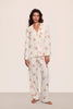 GISELE PRINTED TENCEL MODAL LONG PJ SET