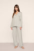 GISELE PRINTED TENCEL MODAL LONG PJ SET IN GEO MOD DESERT