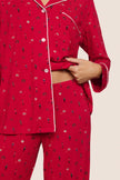 GISELE PRINT TENCEL MODAL LONG PJ SET