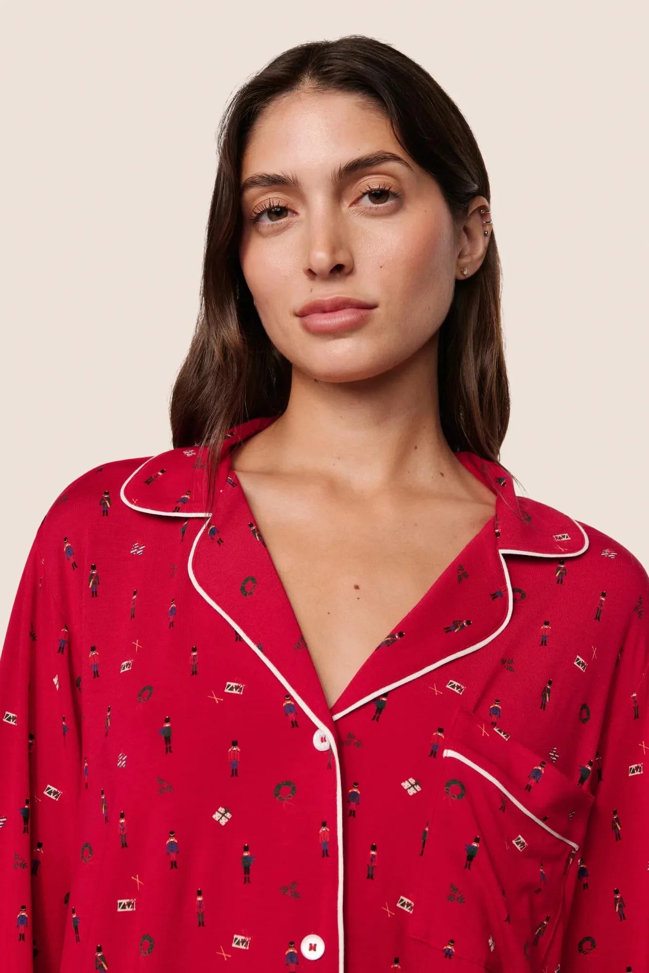 GISELE PRINT TENCEL MODAL LONG PJ SET