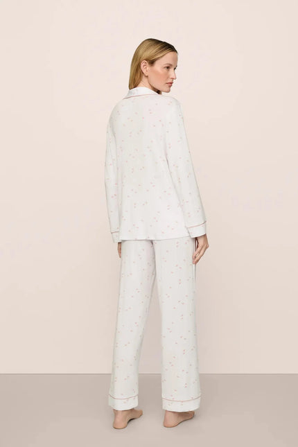 GISELE PRINTED TENCEL MODAL LONG PJ SET