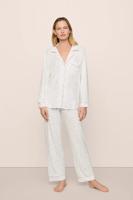 GISELE PRINTED TENCEL MODAL LONG PJ SET
