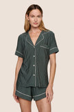 GISELE PRINTED TENCEL MODAL RELAXED SHORT PJ SET