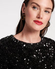 PLAZA TOP SEQUIN