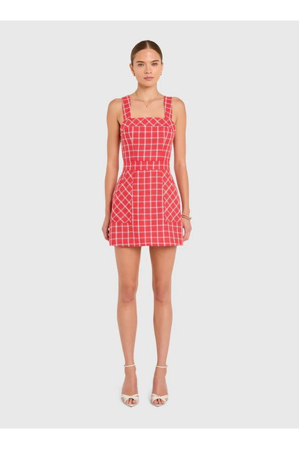 ACE MINI DRESS IN RED