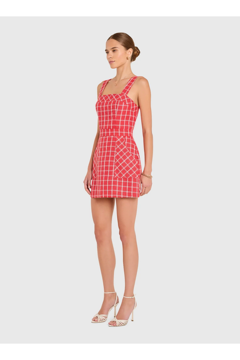 ACE MINI DRESS IN RED